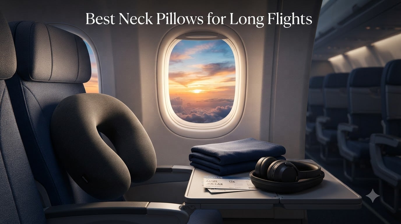 Best Neck Pillows for Long Flights