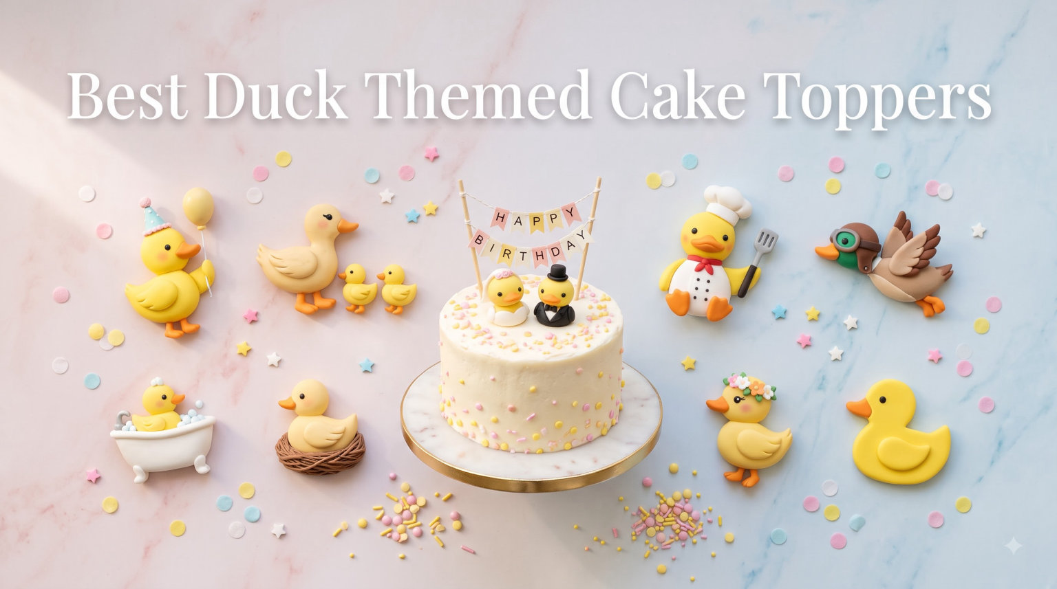 Best Duck Themed Cake Toppers
