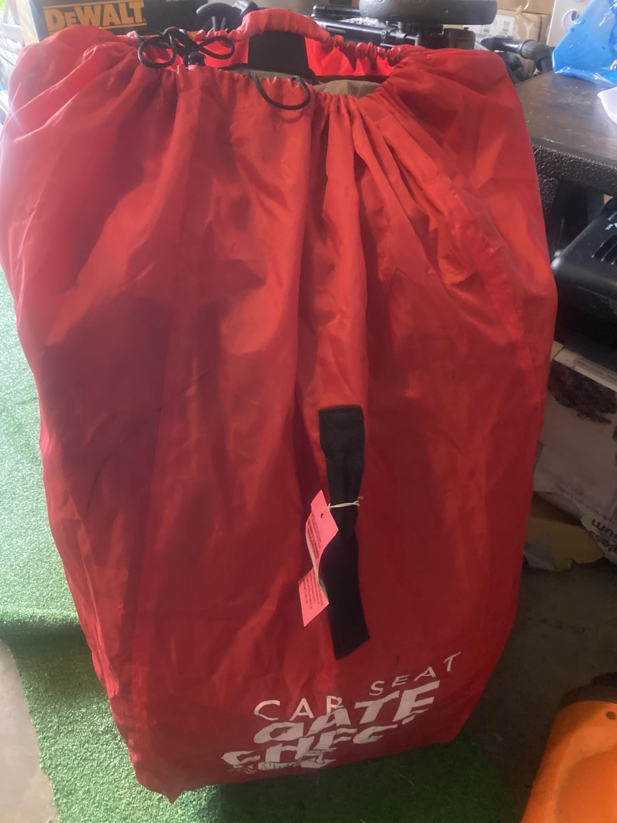 J.L. Childress Gate Check Travel Bag for Car Seats & Infant Carriers, Red customer photo 1