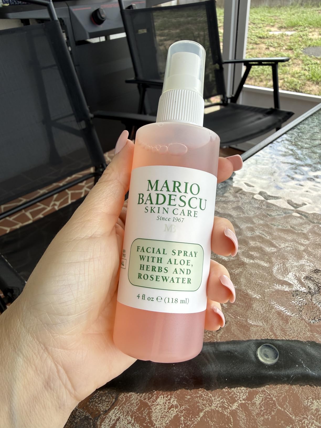 Mario Badescu Facial Spray with Aloe, Herbs and Rose Water for All Skin Types, Face Mist that Hydrates, Rejuvenates & Clarifies customer photo 2