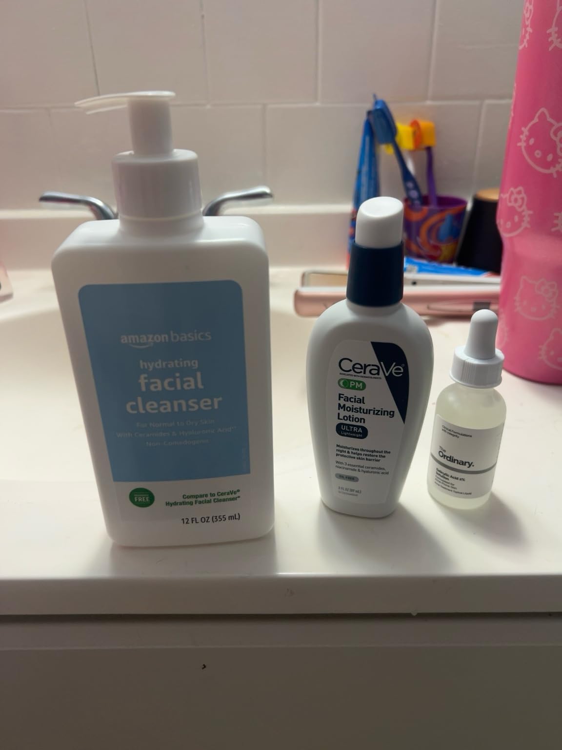 CeraVe PM Daily Facial Moisturizer, Skin Care for Dry Skin, Oil-Free, 3oz customer photo 2