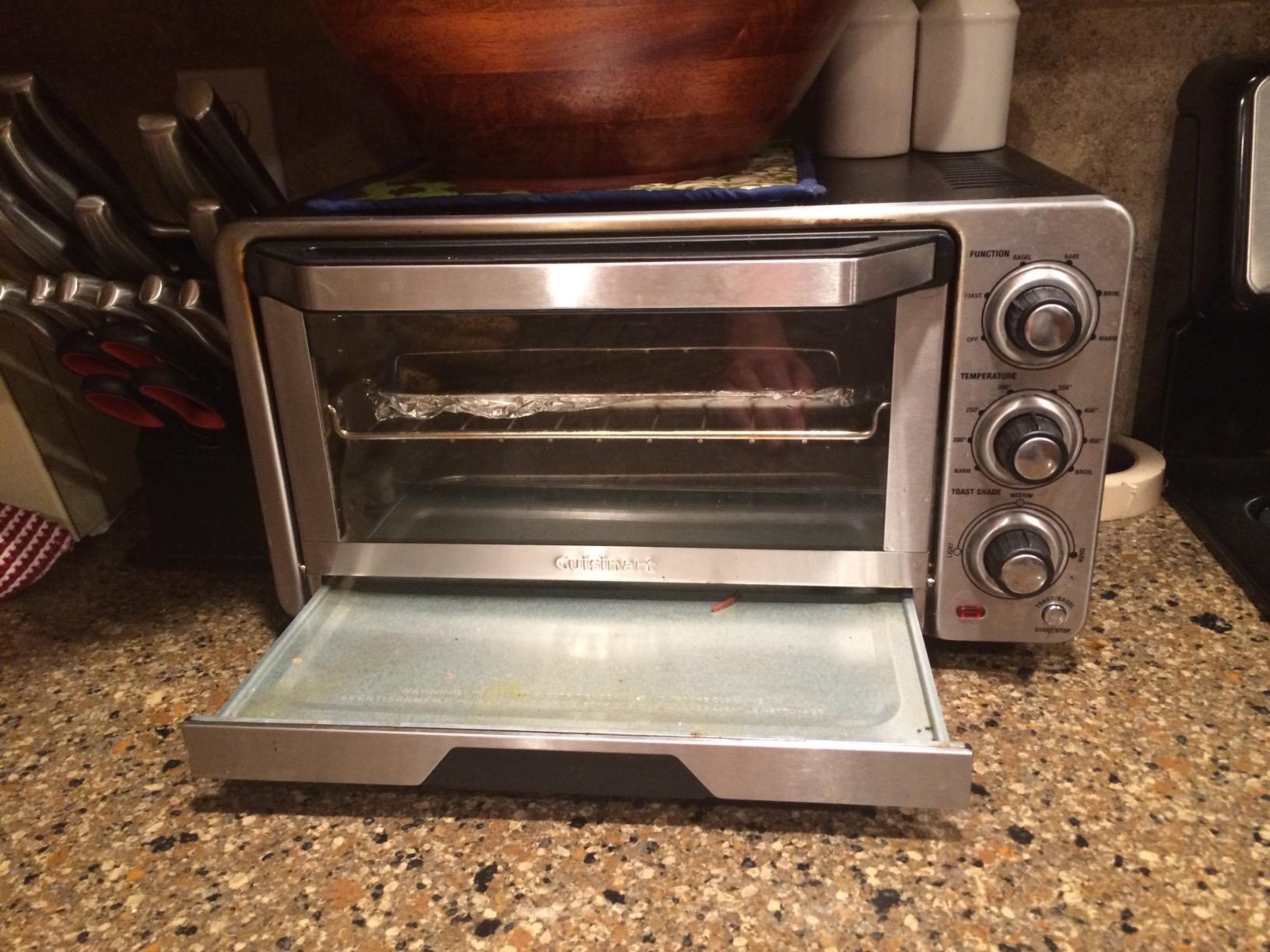 Cuisinart Toaster Oven Broiler, 1800W Countertop Design, 0.5 cu. ft. customer photo 2