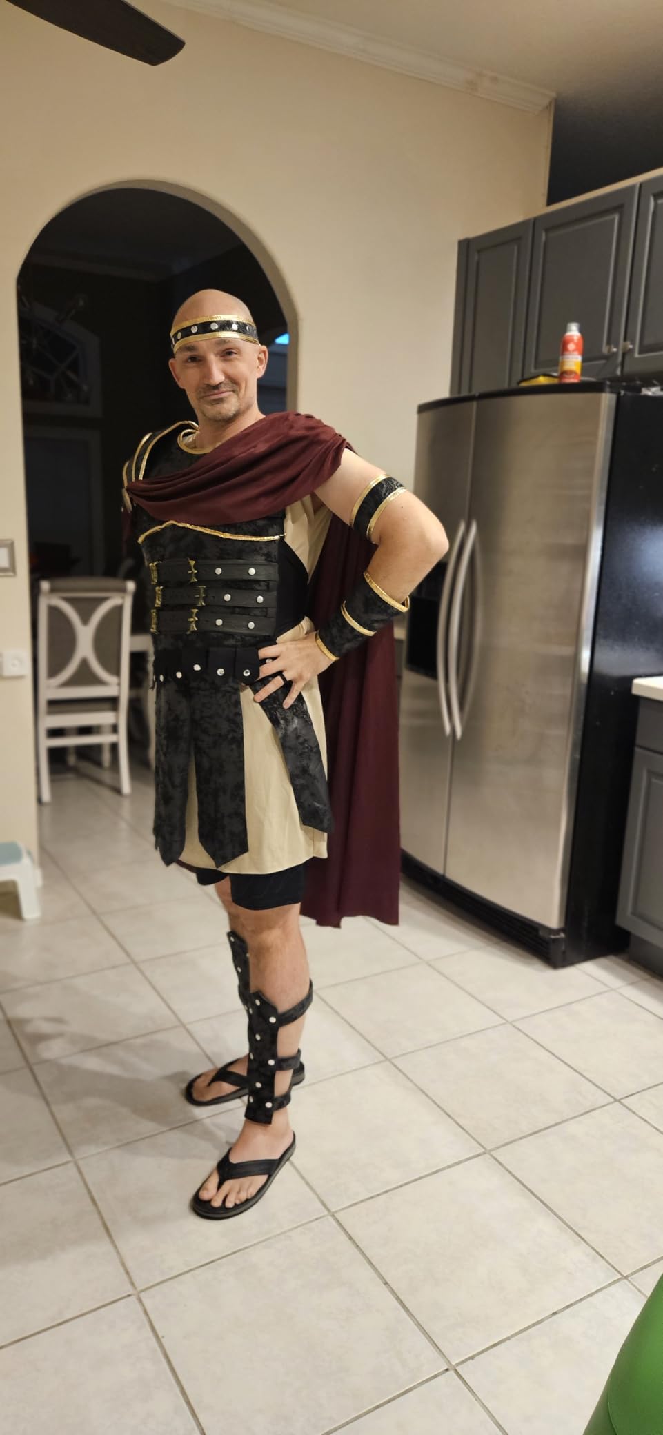 California Costumes Men's Roman Gladiator Adult customer photo 1
