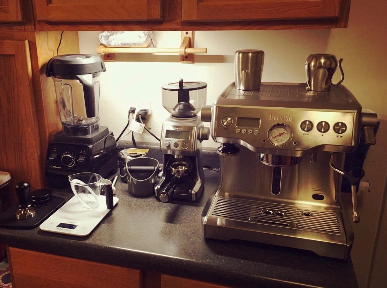 Breville BES920XL Dual Boiler Espresso Machine, Brushed Stainless Steel customer photo 2