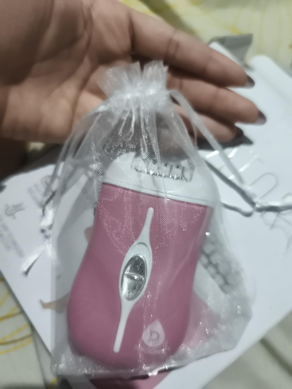 Pursonic Fe120P Cordless Epilator with 40 Tweezers - Rechargeable 2 Speed Epilators Hair Removal for Women - Compact Hair Removal Device for Arms, Legs, Underarms & Bikini Area (Pink) customer photo 1