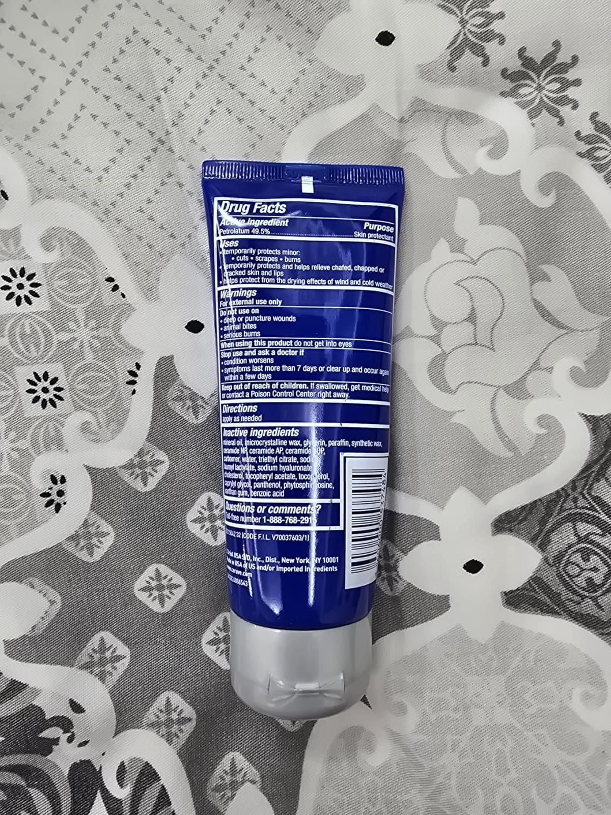CeraVe Healing Ointment, Hyaluronic Acid Skin Protectant for Dry Skin, 12oz customer photo 2