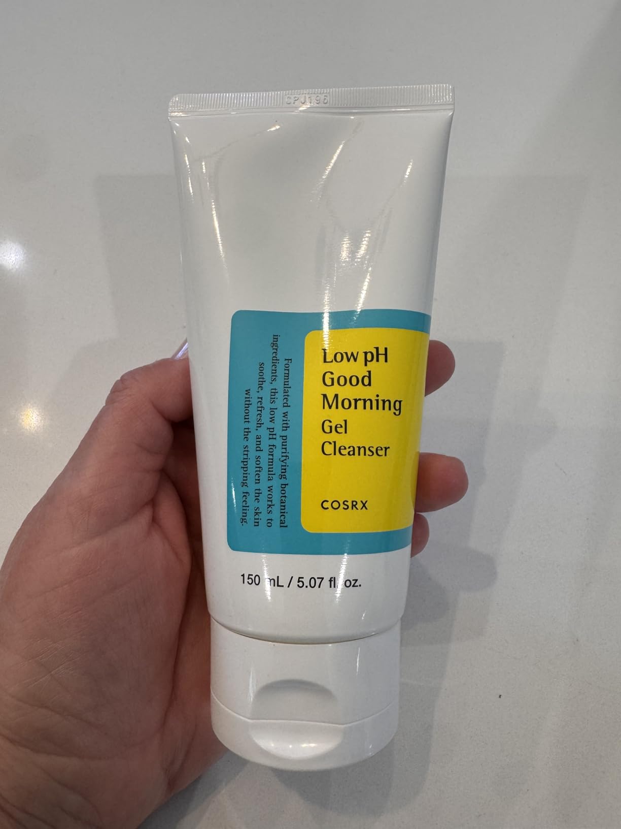 COSRX Low pH Good Morning Gel Face Cleanser, Gentle Face Wash, 5.07 fl oz customer photo 1