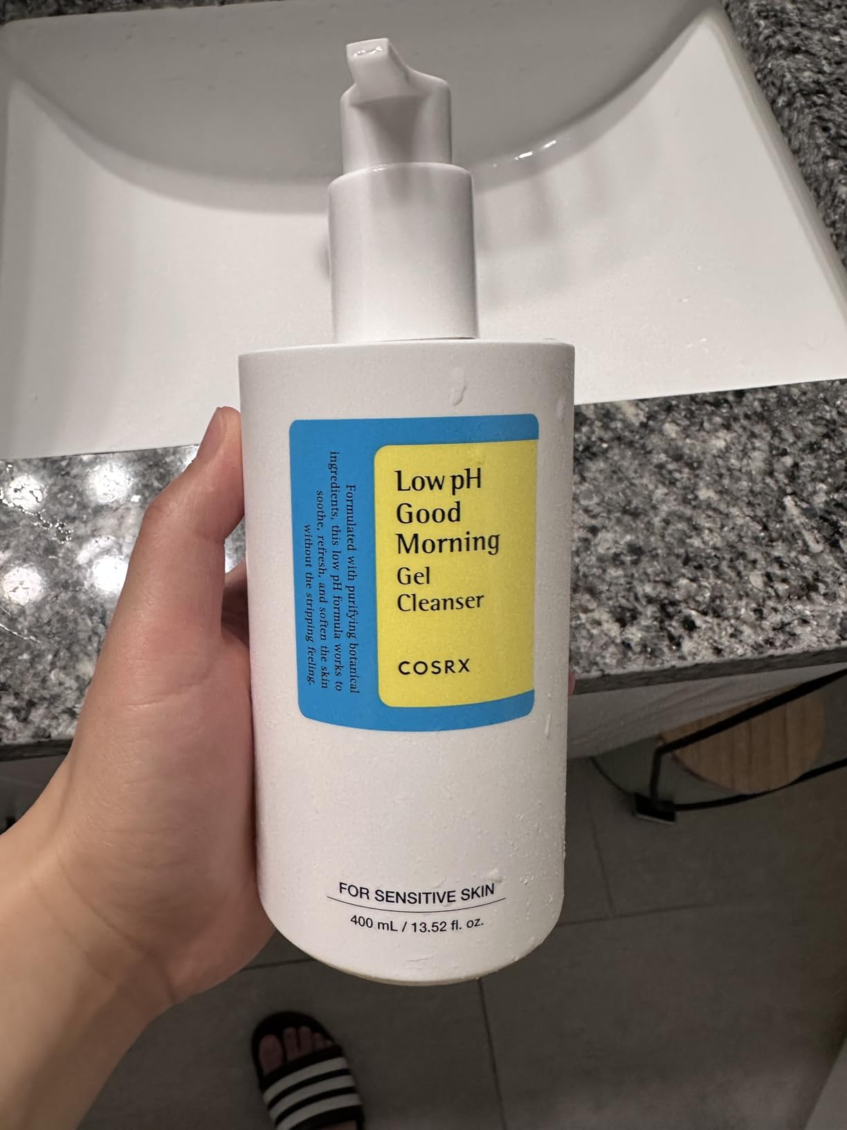 COSRX Low pH Good Morning Gel Face Cleanser, Gentle Face Wash, 5.07 fl oz customer photo 2