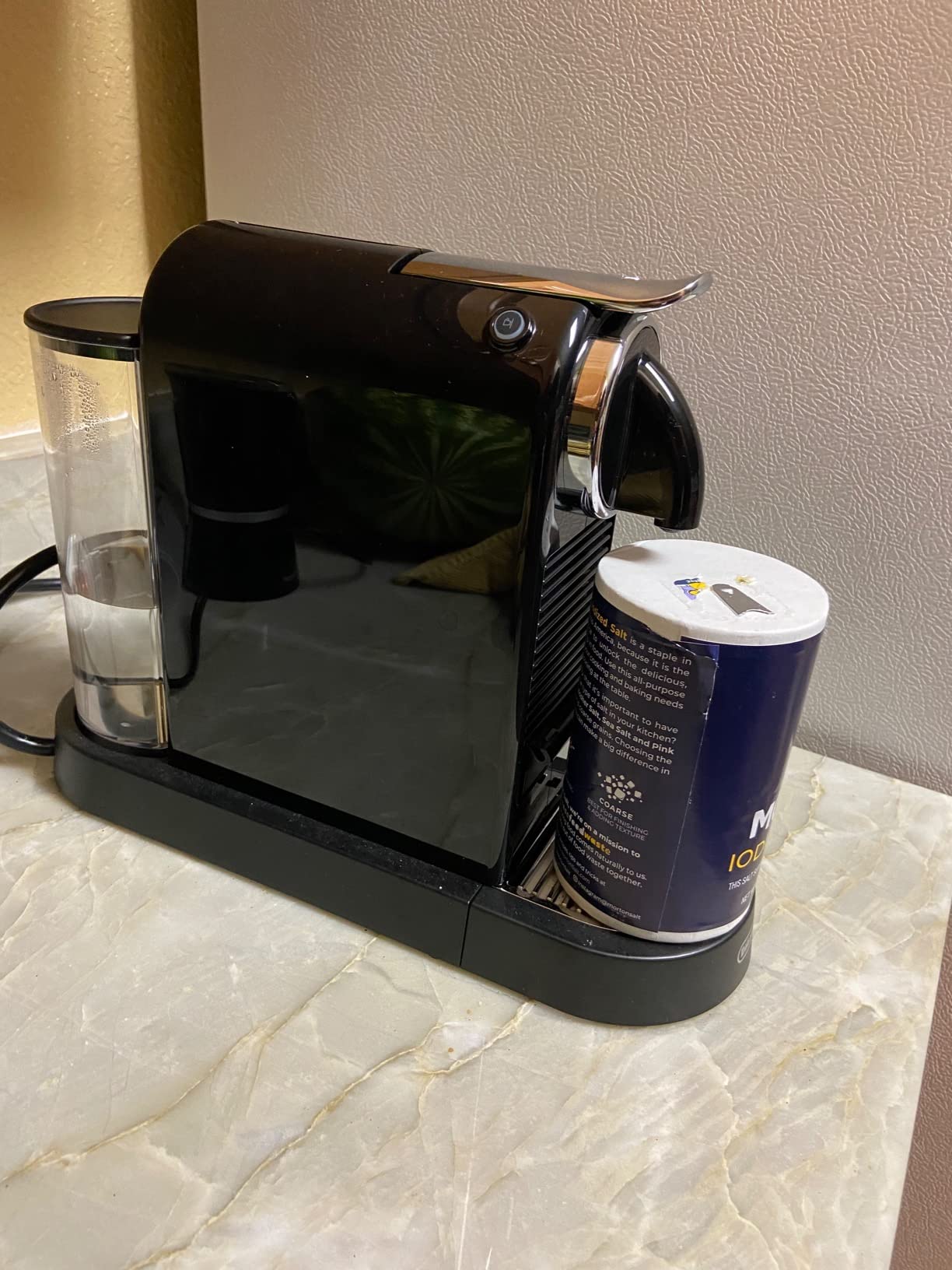 Nespresso CitiZ Coffee and Espresso Machine by De'Longhi with Milk Frother, Black, 9.3 x 14.6 x 10.9 inches customer photo 1