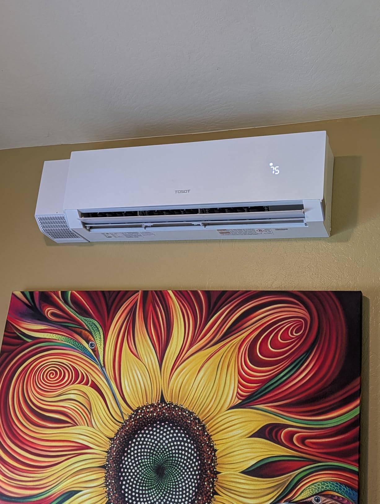 TOSOT 12,000 BTU 24.5 SEER2 Mini Split, Aoraki Series, 208-230V, White customer photo 1