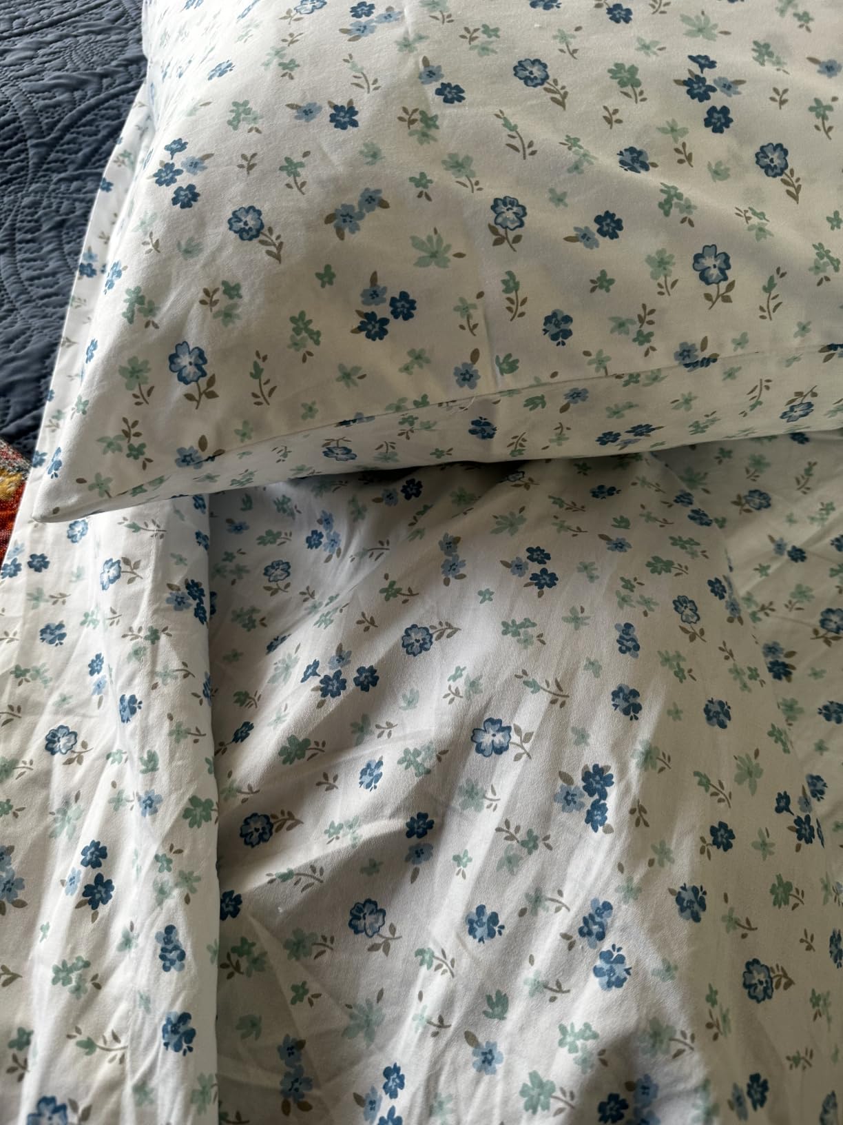 California Design Den Soft 100% Cotton Sateen Queen Bed Sheets Set, White customer photo 2