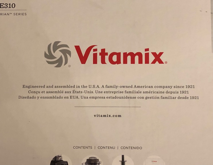 Vitamix E310 Explorian Blender, Professional-Grade, Self-Cleaning 48 oz. Container, Black customer photo 2
