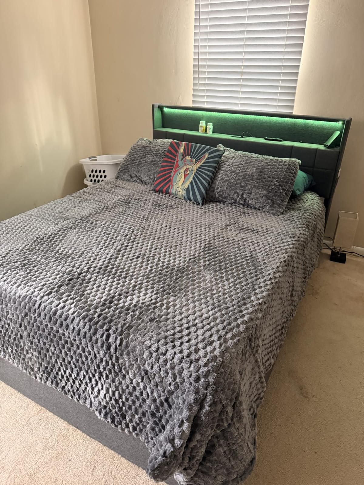 Bare Home Queen Sheet Set - 1800 Ultra-Soft (Queen, Grey) customer photo 2