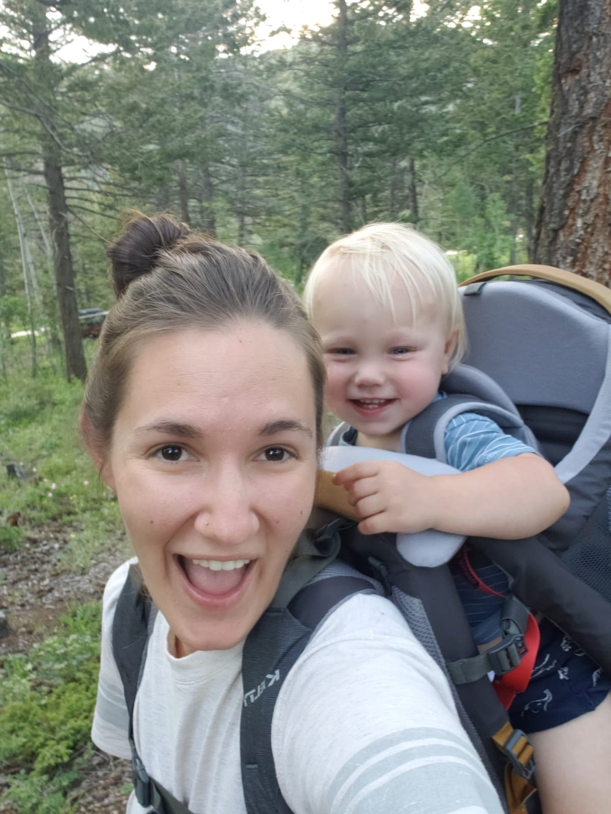 Kelty Journey Signature Child Carrier Backpack, Perfectfit Adjustable Suspension for Moms and Dads, 5 Point Safety Harness, Sunshade SPF Protection, Easy to Clean customer photo 2