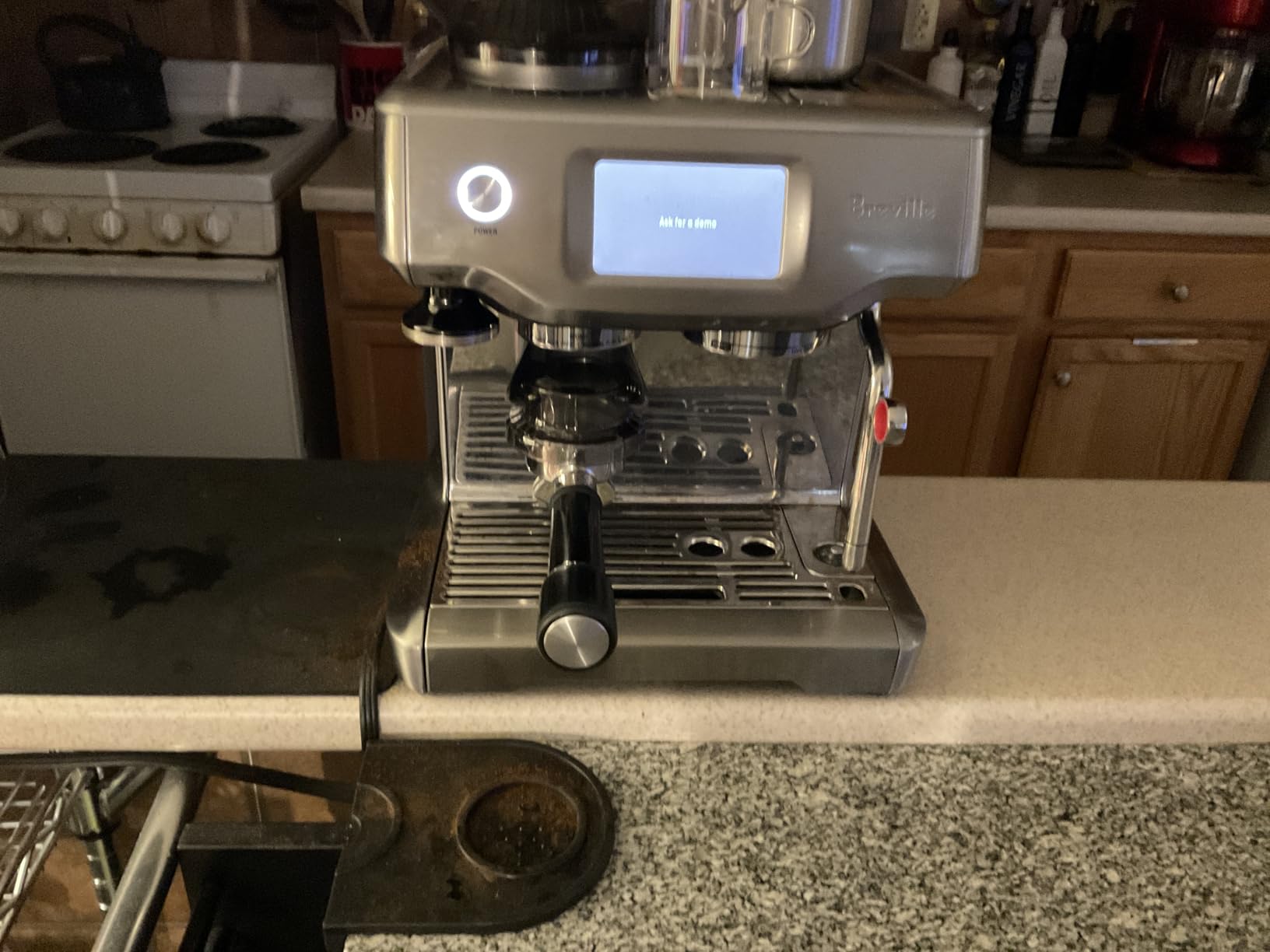 Breville BES880BSS Barista Touch Espresso Machine, Brushed Stainless Steel customer photo 1