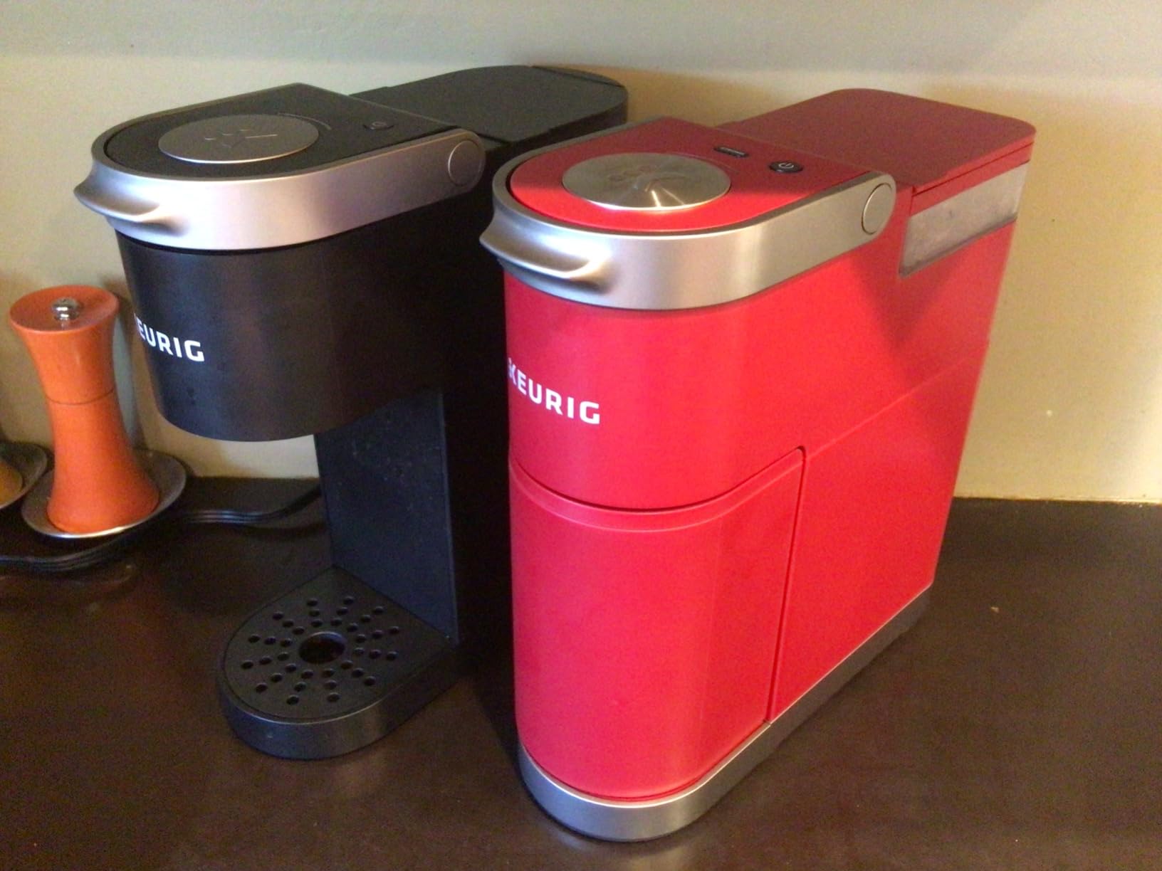 Keurig K-Mini Plus Single Serve K-Cup Pod Coffee Maker, with 6 to 12oz Brew Size, Stores up to 9 K-Cup Pods, Travel Mug Friendly, Matte Black customer photo 1