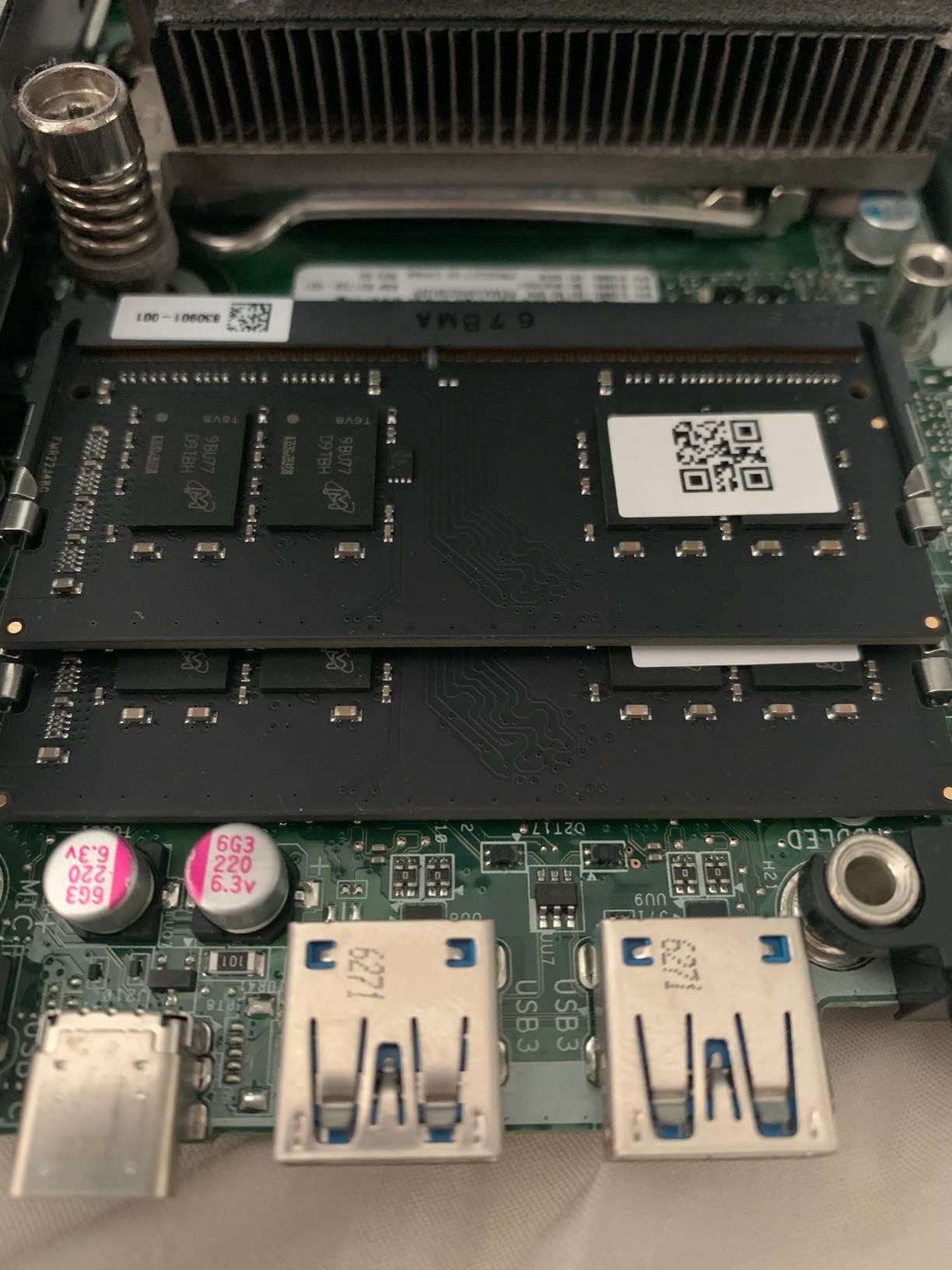 HP EliteDesk 800 G2 Desktop Mini Business PC, Intel Quad-Core i5-6500T up to 3.1G, 16GB DDR4, 240GB SSD, VGA, DP, Win 11 Pro 64 bit (Renewed) customer photo 2