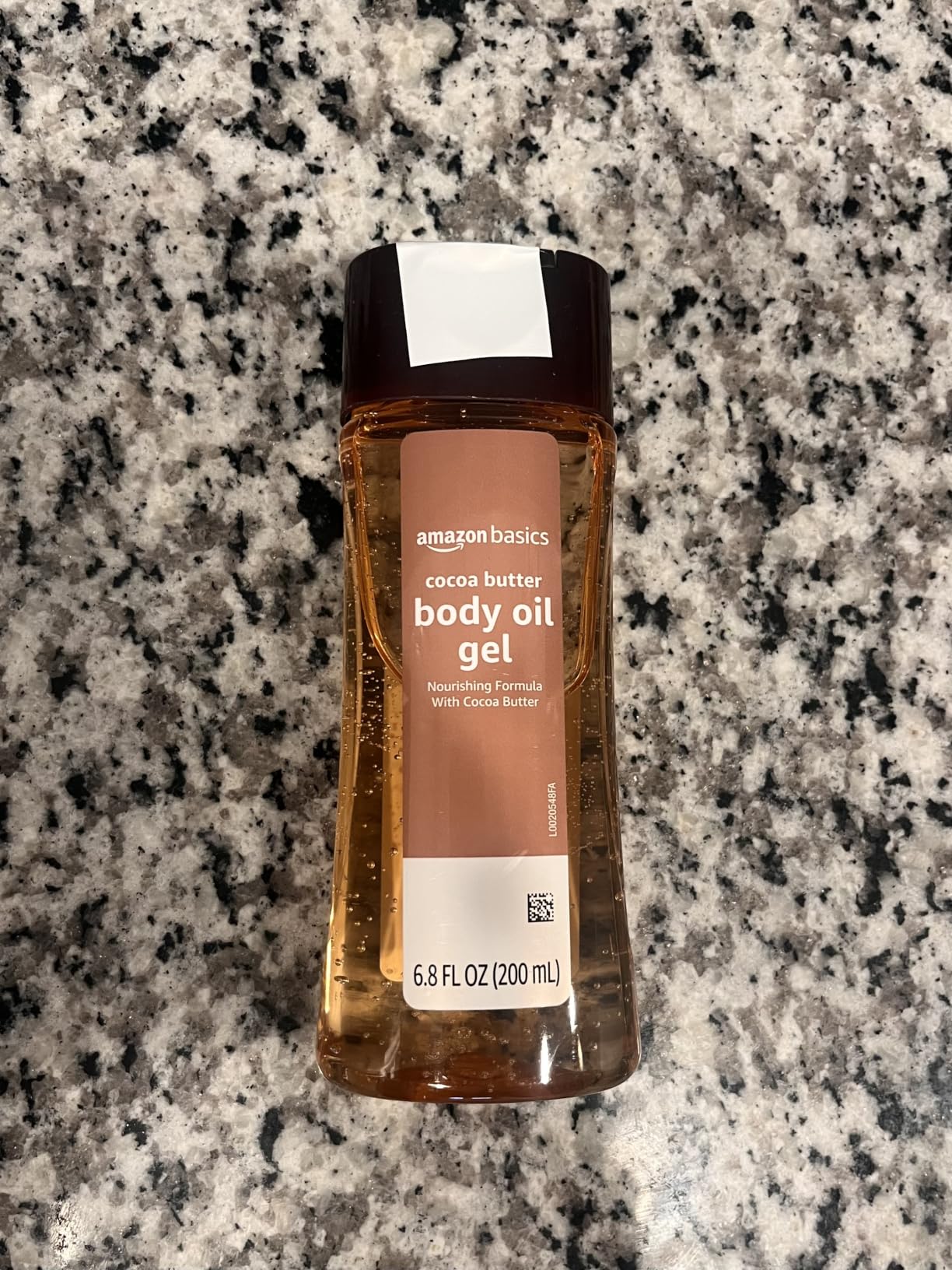 Amazon Essentials Body Oil Gel with Cocoa Butter, 6.8 Fl Oz (Pack of 4) (Previously Amazon Basics) customer photo 1