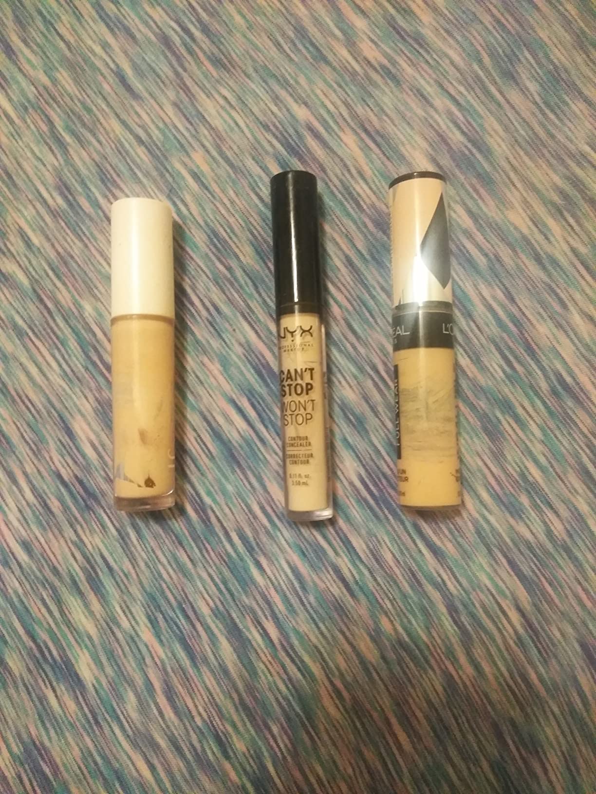 NYX PROFESSIONAL MAKEUP Can't Stop Won't Stop Contour Concealer, 24h Full Coverage Matte Finish - Light Ivory customer photo 2