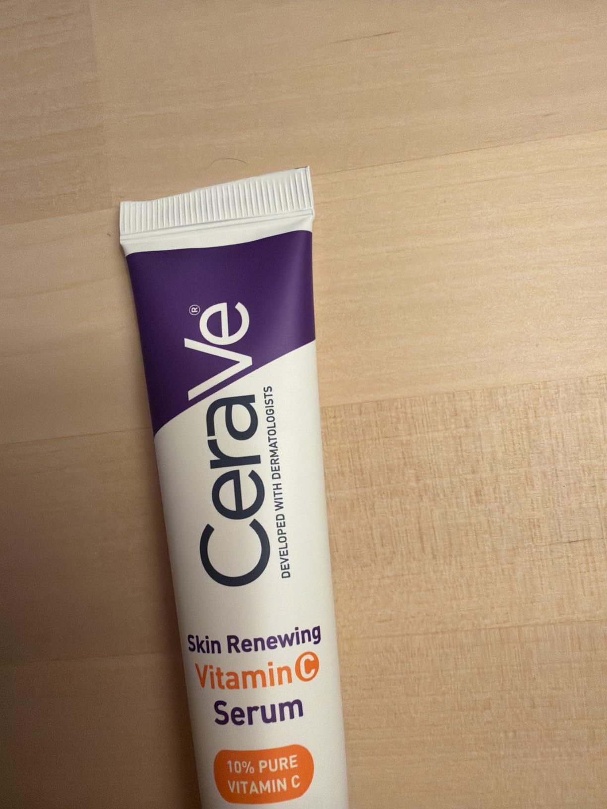 CeraVe Skin Brightening Vitamin C Serum for Face with Hyaluronic Acid, 1oz customer photo 2