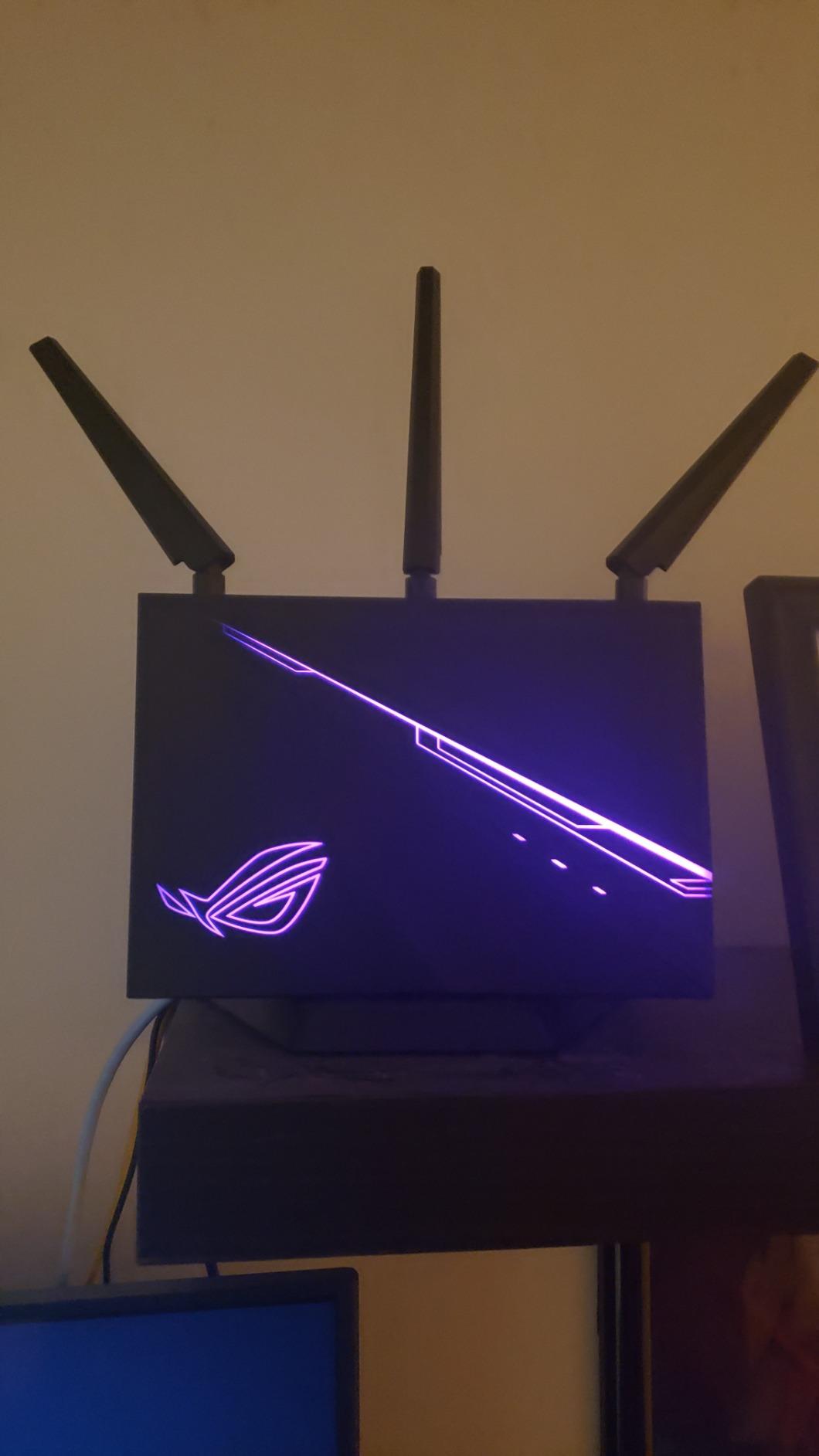 ASUS ROG Rapture WiFi Gaming Router (GT-AC2900) - Dual Band Gigabit Wireless Internet Router, NVIDIA GeForce Now, Aura RGB, Gaming & Streaming, AiMesh Compatible, Lifetime Internet Security customer photo 1