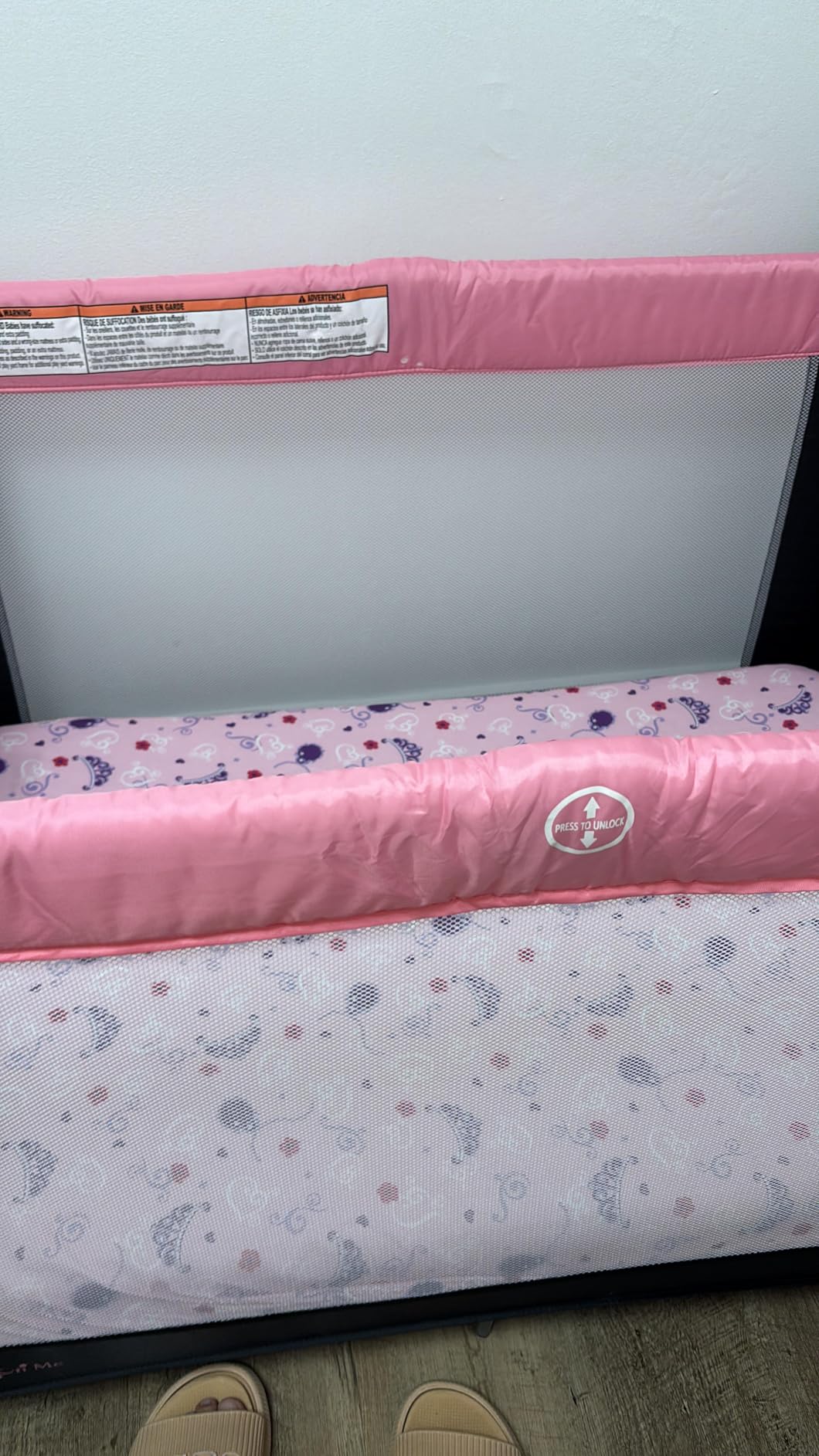 Dream On Me Nest Portable Playard, Lightweight, Foldable, Carry Bag, Pink customer photo 1