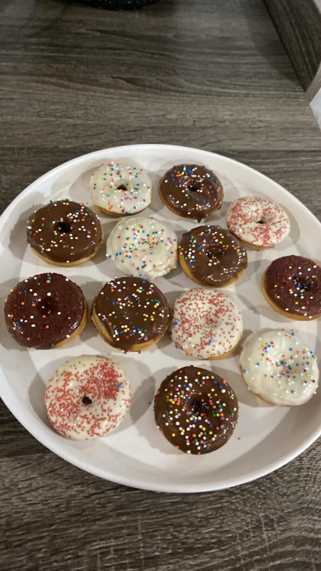Dash Express Mini Donut Maker, 7 Donuts, Aqua customer photo 2