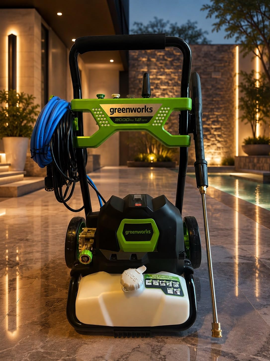 Greenworks 2000 PSI (1.2 GPM) Electric Pressure Washer customer photo 2