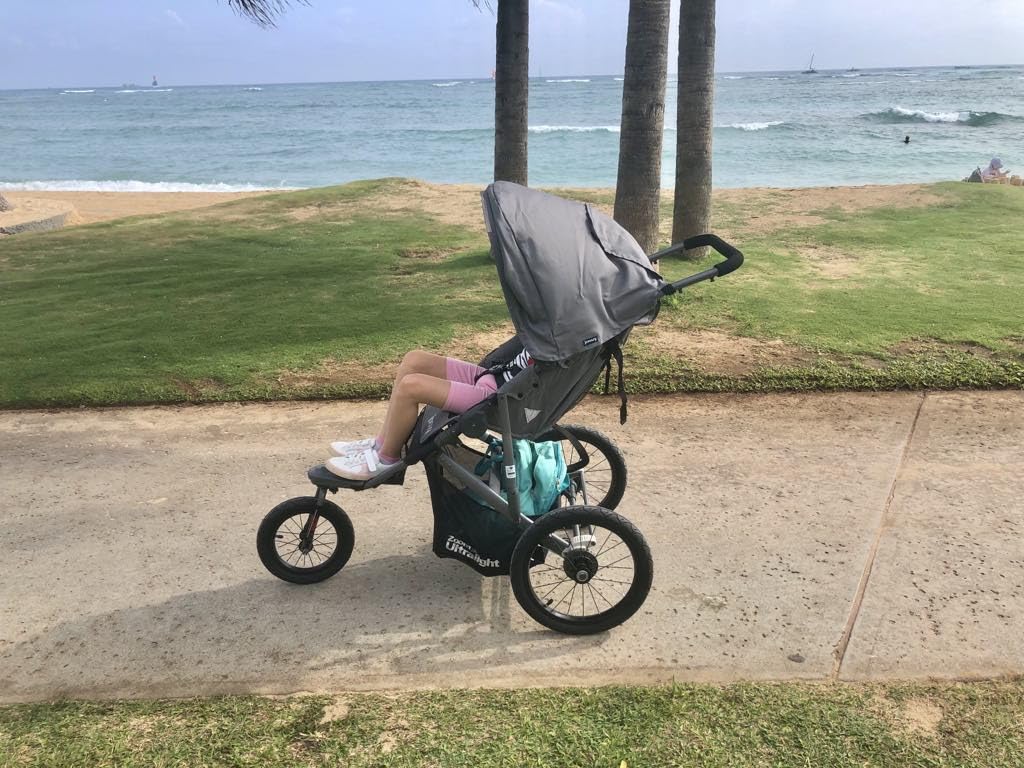 Joovy Zoom360 Ultralight Jogging Stroller, Charcoal customer photo 2