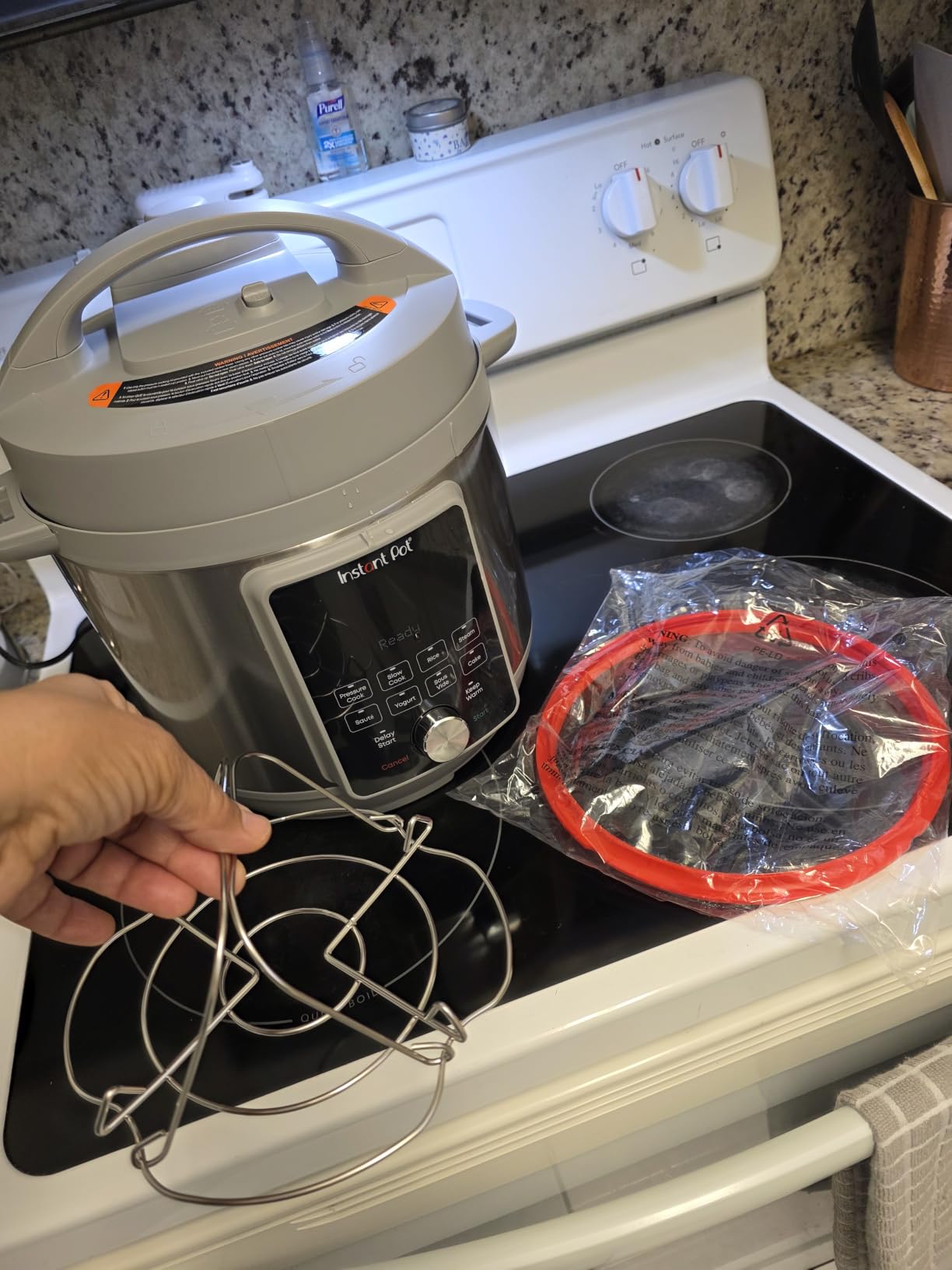 Instant Pot 6 Qt 9-in-1 Electric Pressure Cooker, WhisperQuiet customer photo 1