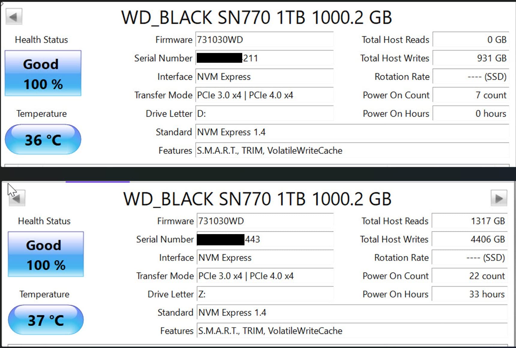 WD_BLACK 2TB SN770 NVMe Internal Gaming SSD Solid State Drive - Gen4 PCIe, M.2 2280, Up to 5,150 MB/s - WDS200T3X0E - [Previous Generation] customer photo 2