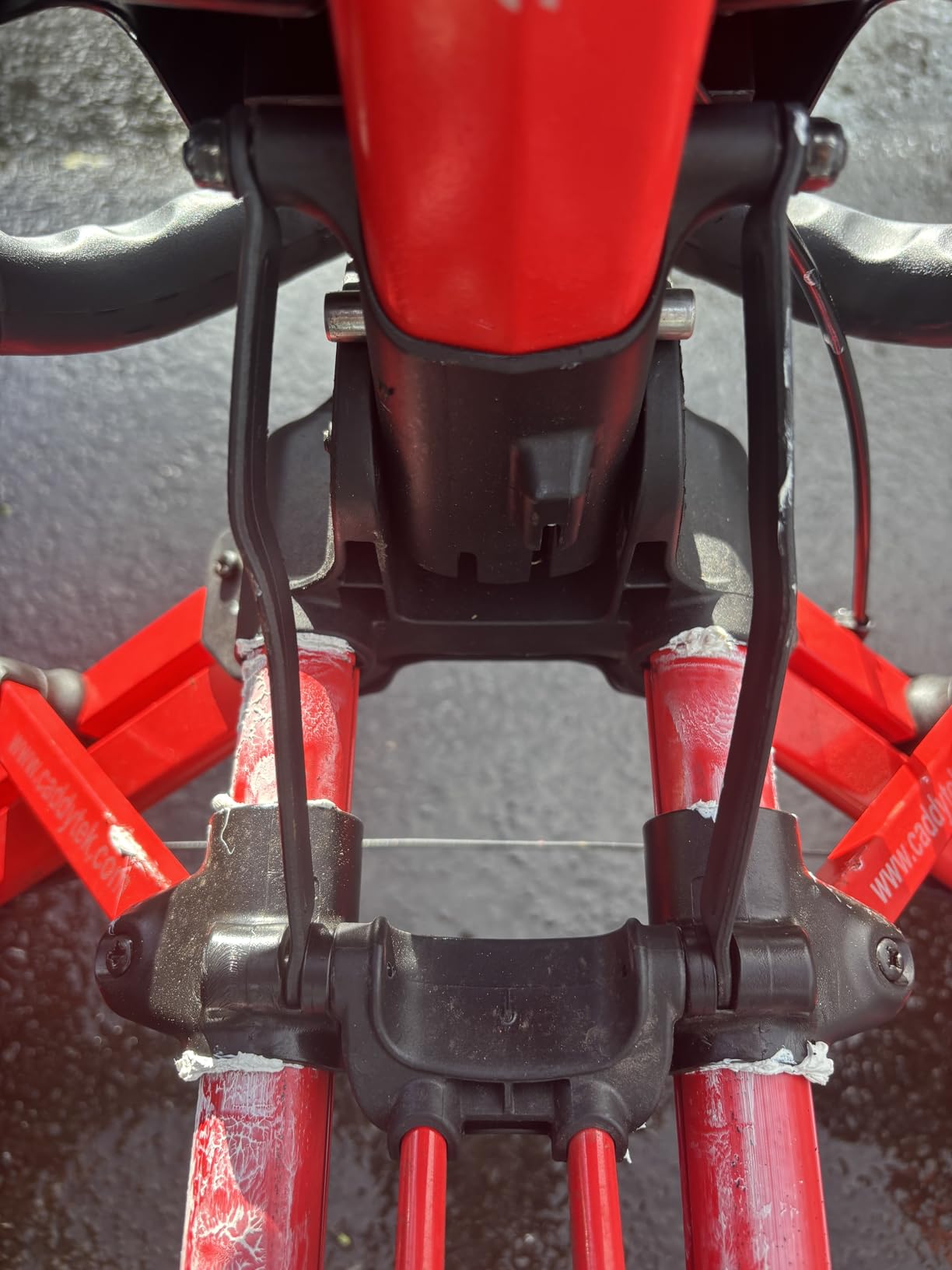 Caddytek CaddyLite Compact 3-Wheel Golf Push Cart, Lightweight Aluminum Item Highlight customer photo 1