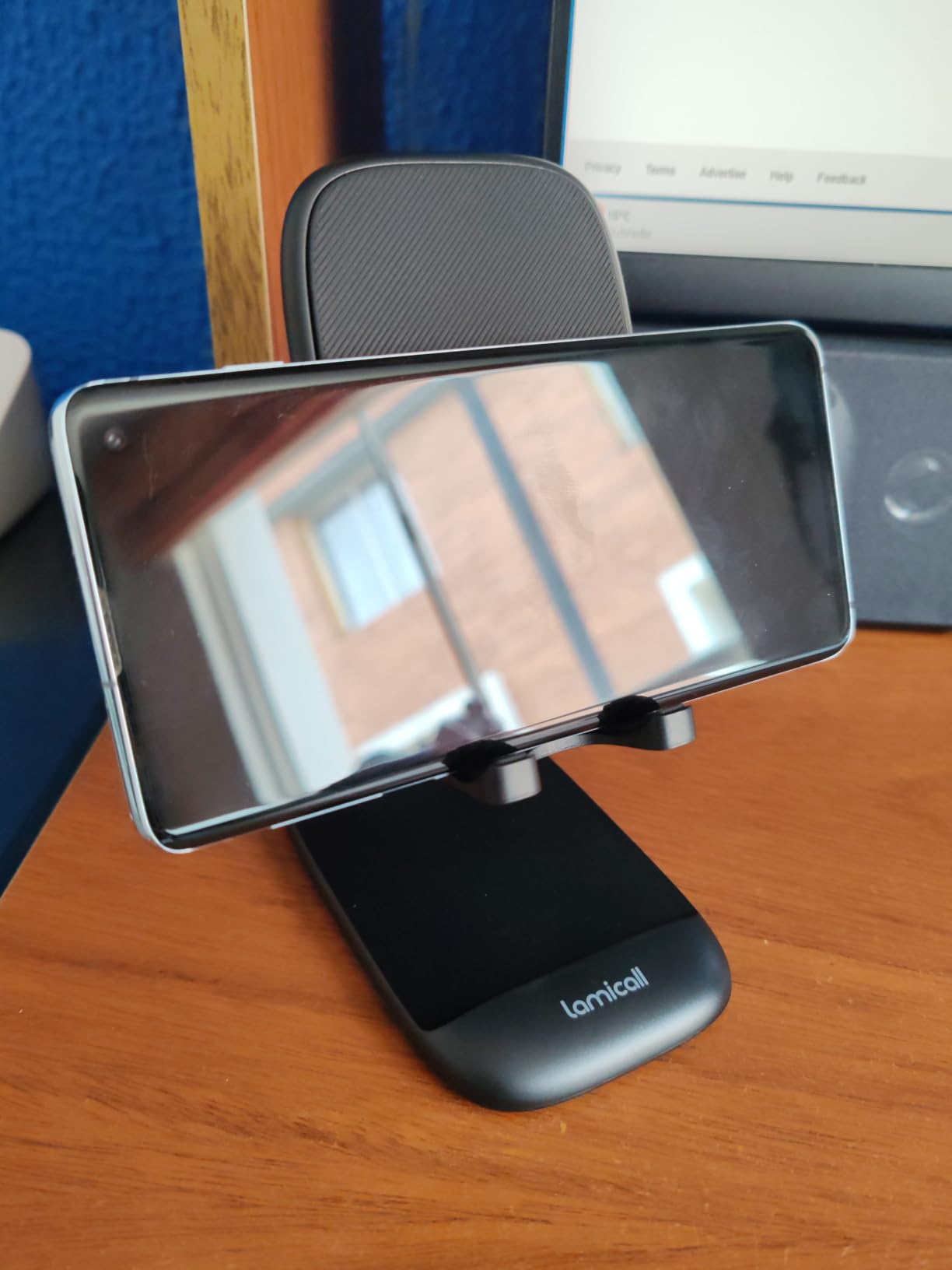 Lamicall Pink Phone Holder, Desk Accessories - Rose Gold Office Holder customer photo 1