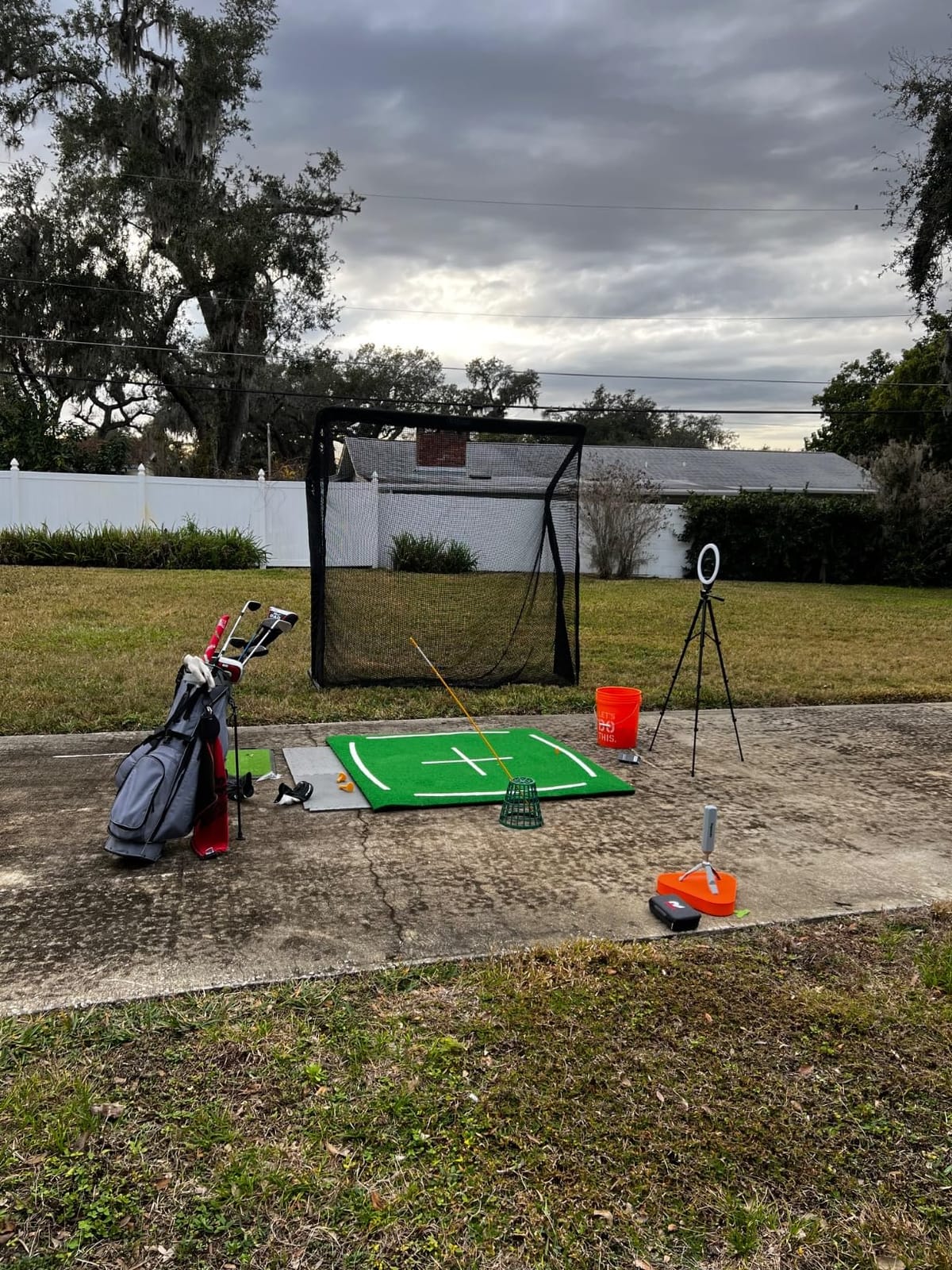 GoSports Golf Net Elite - Steel Frame Practice Golf Hitting Nets customer photo 2
