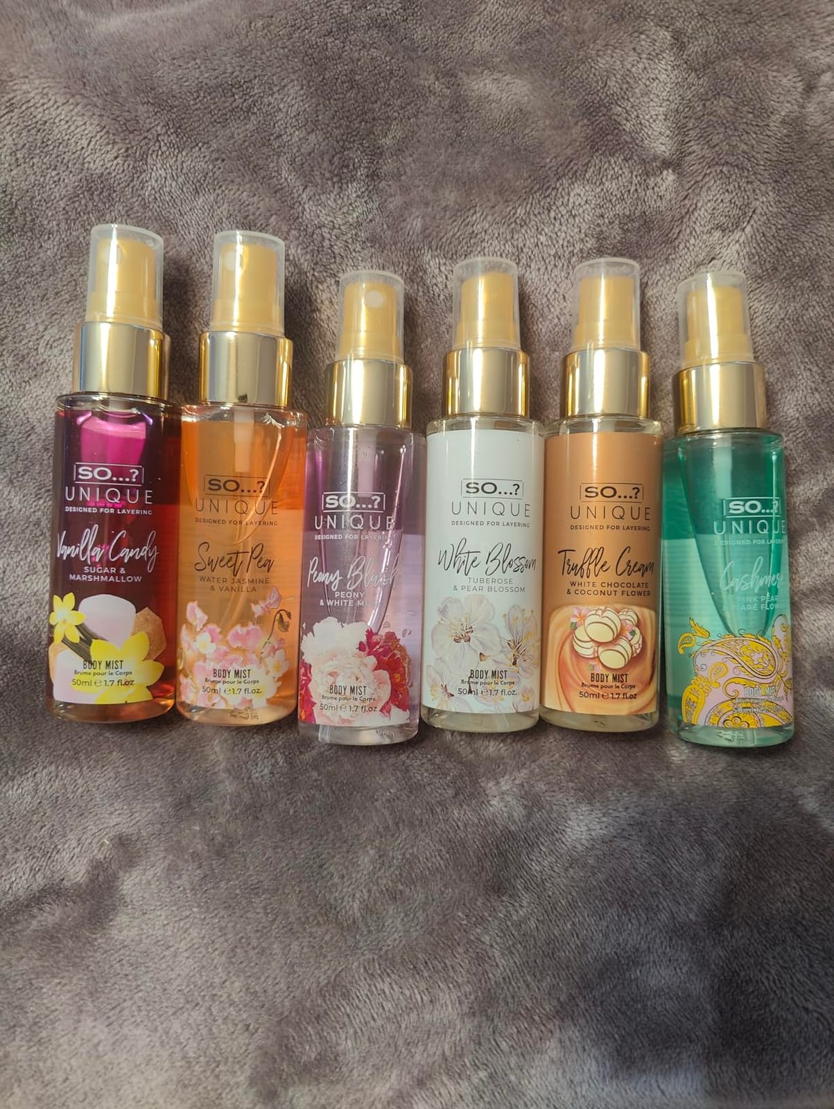 So...?…? Unique Body Mist Set, 6 pcs customer photo 2