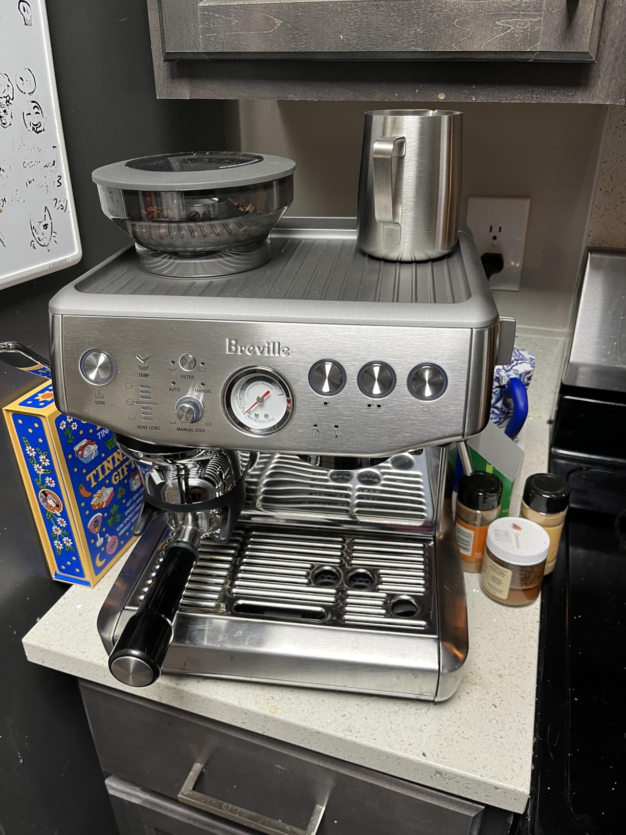 Breville BES876BSS Barista Express Impress, Brushed Stainless Steel customer photo 1