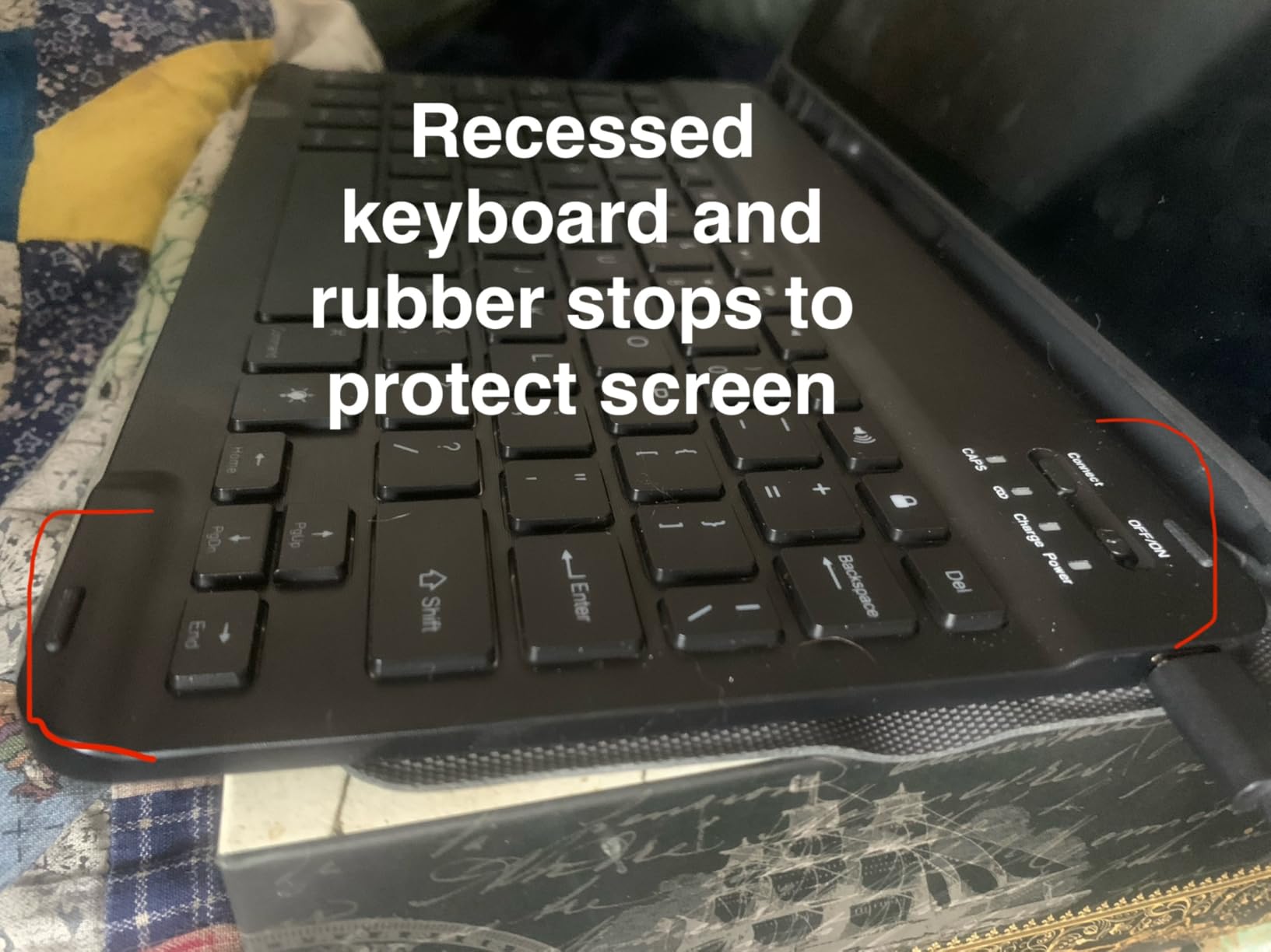 CHESONA Compatible for iPad 11th(A16)/10th Generation Case with Keyboard customer photo 1