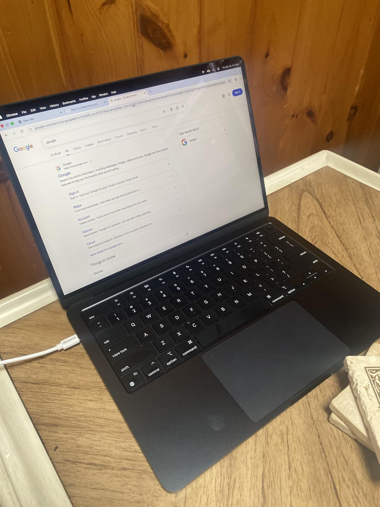 Apple 2022 MacBook Air with Apple M2 Chip, 13-inch, 8GB RAM, 256GB SSD Storage, Midnight (Renewed) customer photo 2