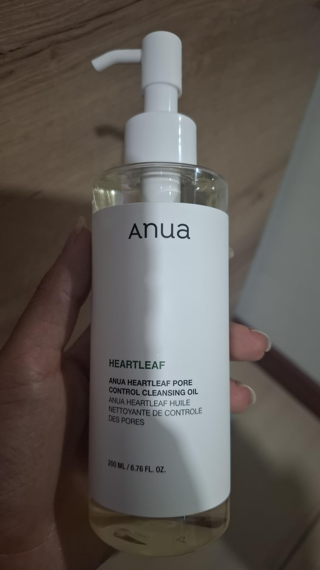 Anua Heartleaf Pore Control Cleansing Oil, Korean Skincare, 6.76 fl.oz customer photo 1
