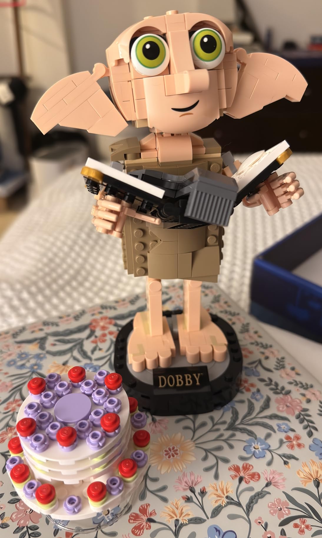 LEGO Harry Potter Dobby the House-Elf Building Toy Set, Build and Display Model of a Beloved Character from the Harry Potter Franchise, for 8 Year Old Boys' and Girls' Birthday, 76421 customer photo 2