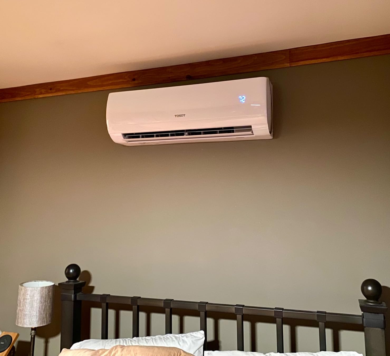 TOSOT 9,000 BTU Mini-Split Air Conditioner, Wifi Enabled Ductless Inverter Split System AC Unit Heating System, Compatible with Alexa - 20 SEER2 115V customer photo 1