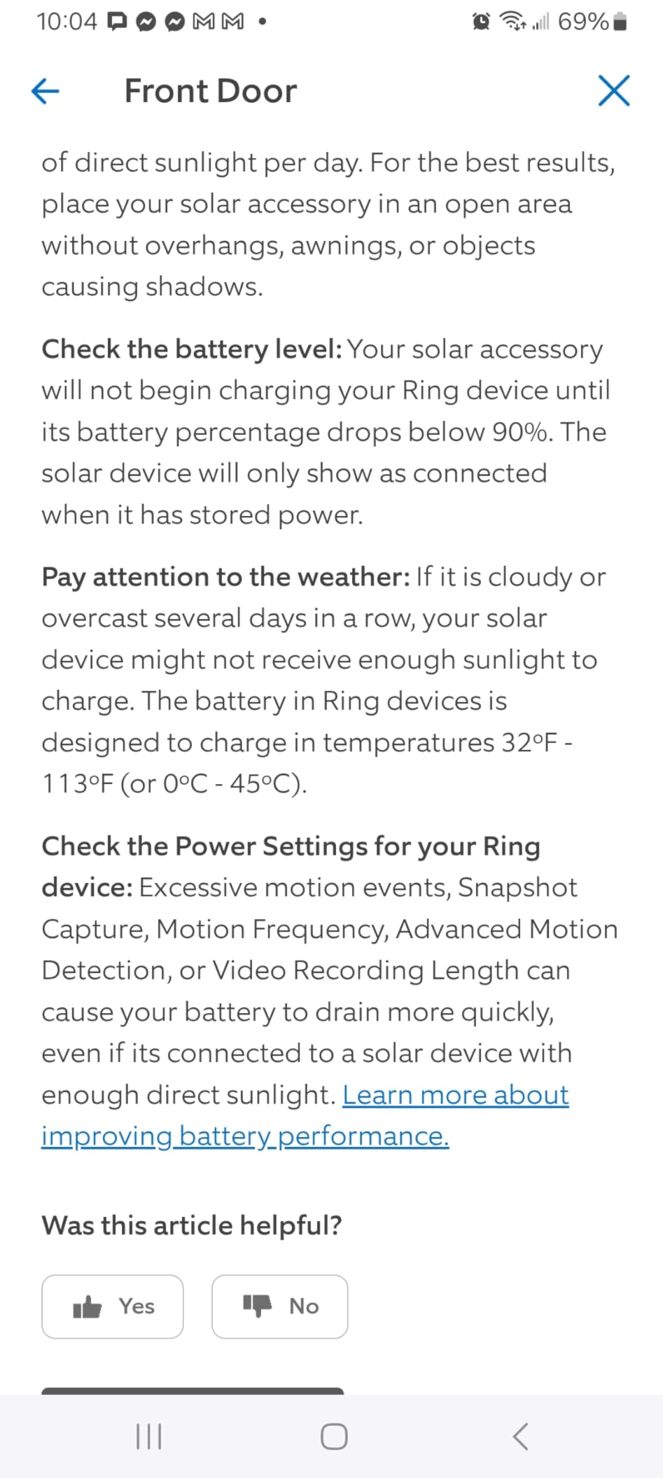 Ring Battery Doorbell customer photo 1