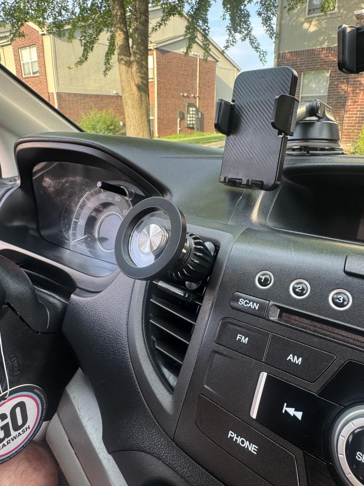 Kaistyle for Magsafe Car Mount【Strong Magnet】 Magnetic Phone Holder for Car Phone Holder Mount Dash Mounted Holders Phone Holders for Your Car Accessories for Women Men for iPhone 18 Pro Max 17 16 15 customer photo 1
