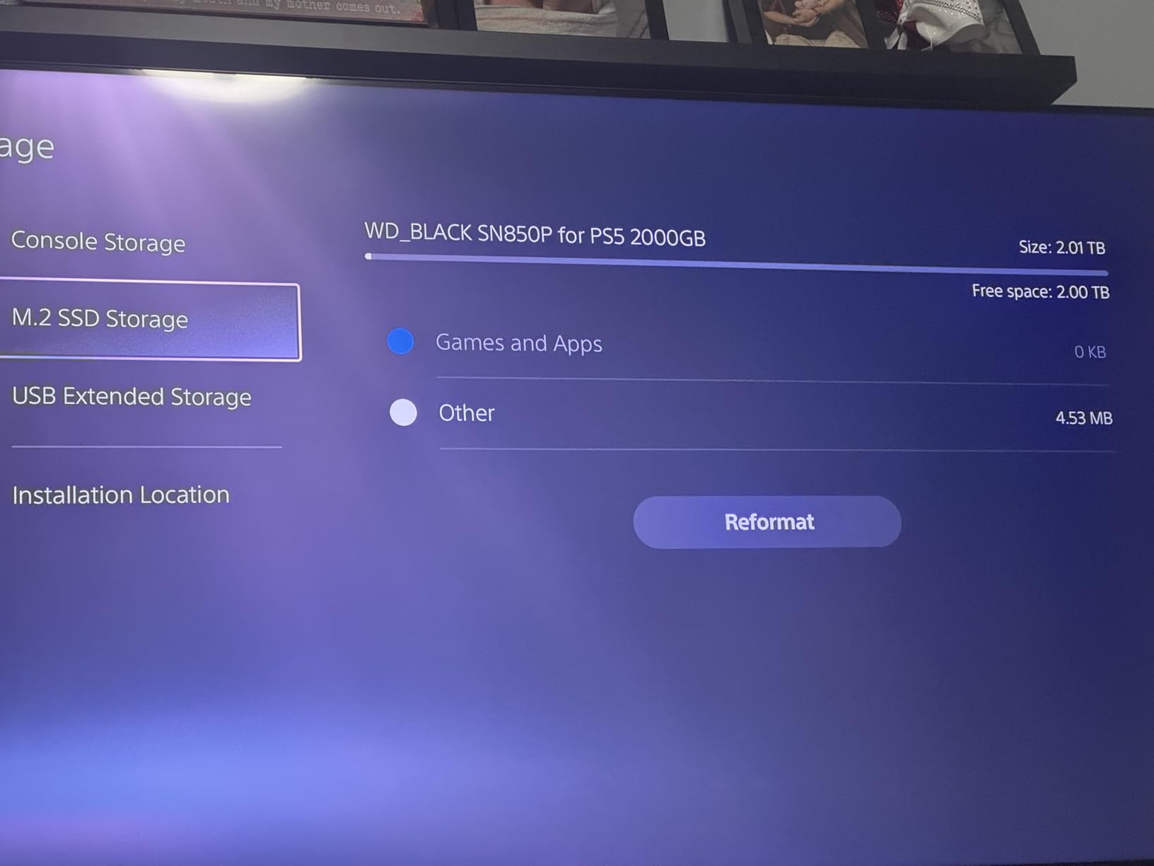 WD_BLACK 2TB SN850P NVMe M.2 SSD Officially Licensed Storage Expansion for PS5 Consoles, up to 7,300MB/s, with heatsink - WDBBYV0020BNC-WRSN customer photo 2
