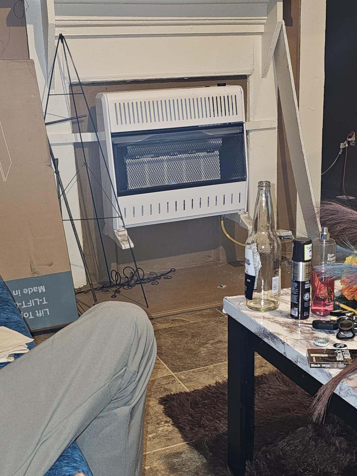 ProCom Heating Natural Gas Ventless Infrared Plaque Heater With Base Feet - 30,000 BTU, T-Stat Control - Model# MN300TPA-B customer photo 2