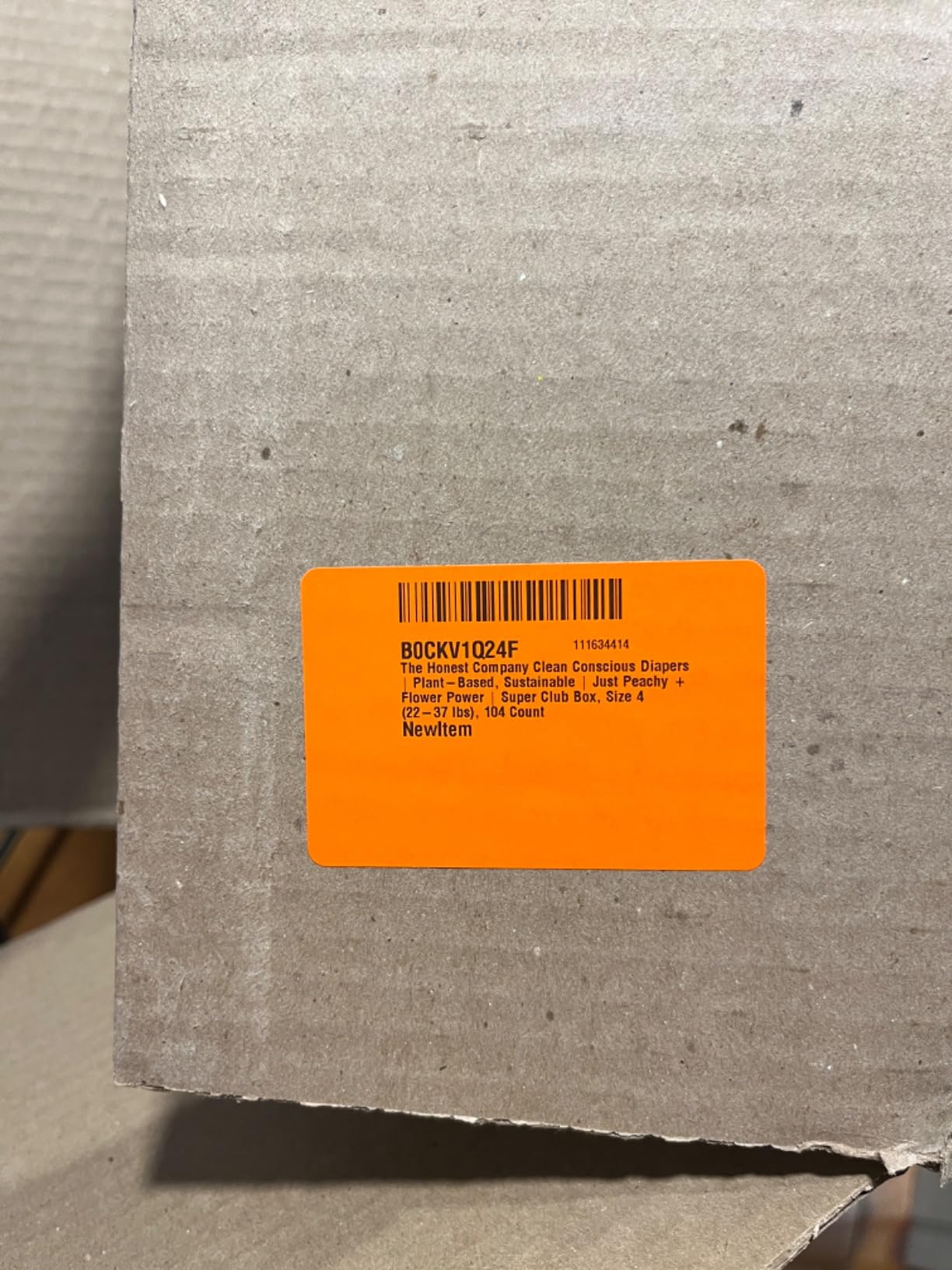 The Honest Company Daytime Diapers, All the Alpacas, Size 4, 104ct customer photo 2