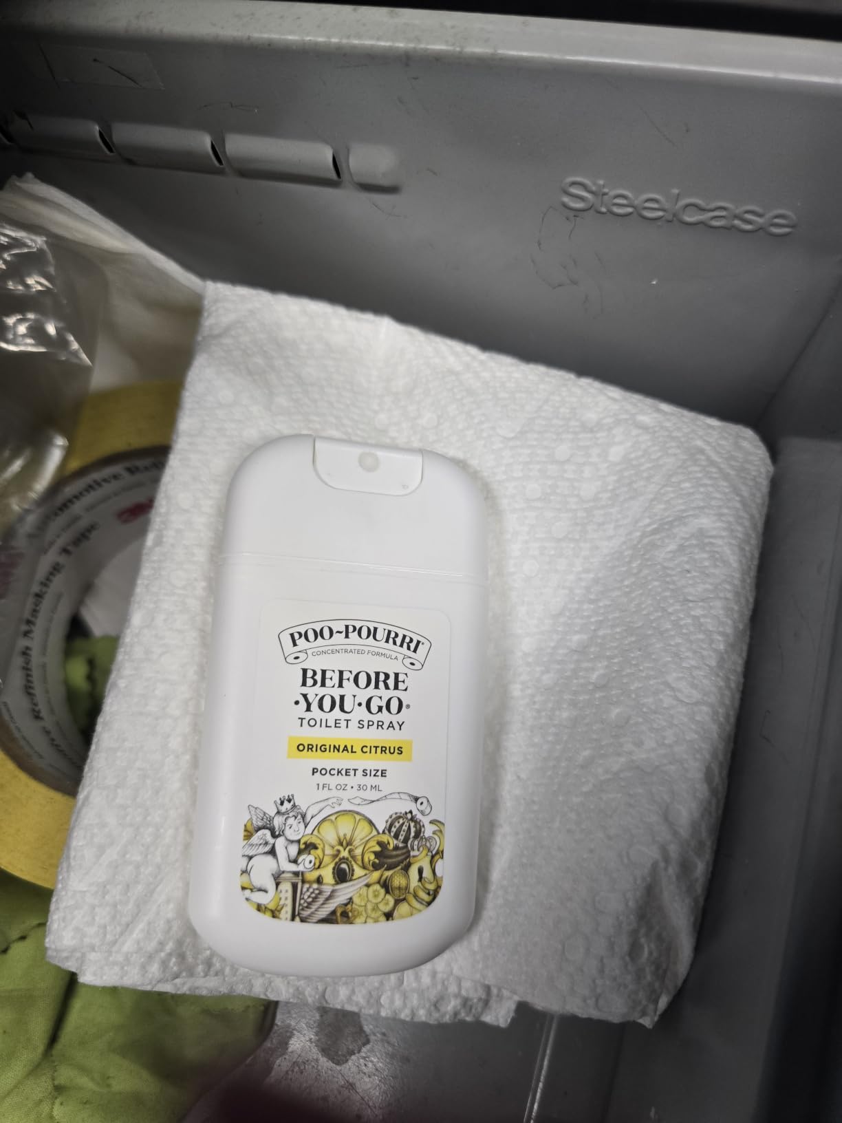 Poo-Pourri Before-You-Go Pocket Toilet Spray, Beach Bum, 1 Fl Oz customer photo 1