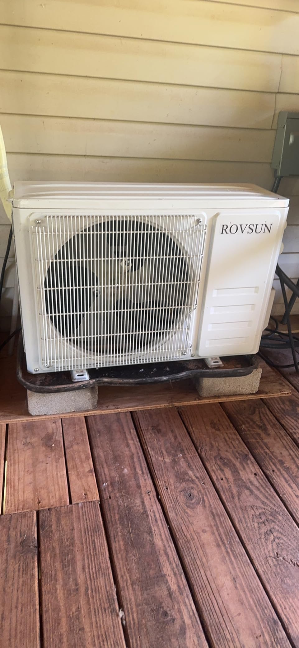 ROVSUN 12000 BTU Mini Split AC/Heating System with Inverter, 20 SEER2 Energy Saving 115V Ductless Split-System Air Conditioner with Pre-Charged Condenser, Heat Pump, Remote Control & Installation Kit customer photo 2