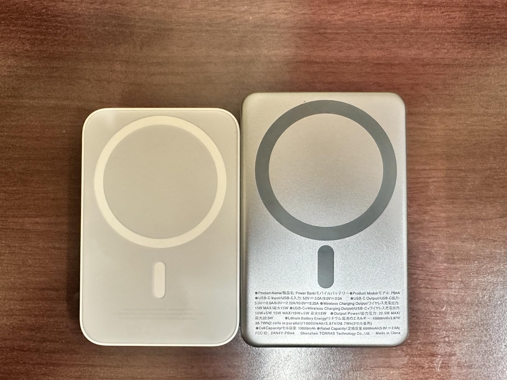 TORRAS MiniMag Power Bank,Ultra-Slim 10,000mAh Magnetic Wireless Portable Charger, 22.5W Fast Charging iPhone 18 Pro Magnetic Battery Pack for iPhone 18 Pro Max/17 Pro/Air/16/15/14/13/12, Gray customer photo 1