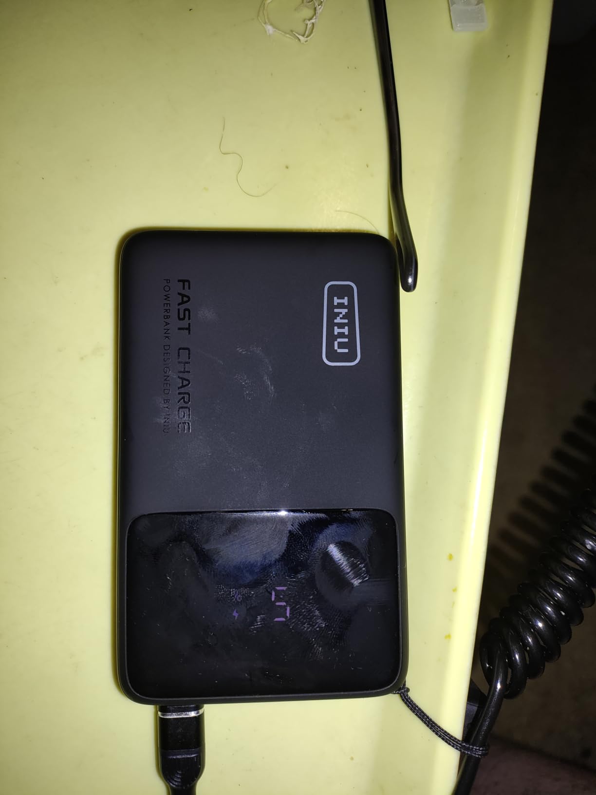 INIU Power Bank, Compact 10000mAh 45W PD Fast Charging Portable Charger customer photo 2